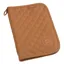 Eskadron Platinum Faux Leather Horse Passport Holder Cognac