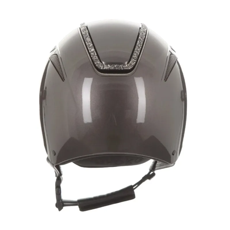 Evoke Callisto Wide Peak Metallic Graphite/Crystal Frame-2