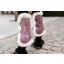 Kentucky Horsewear Vegan Sheepskin Tendon Boot Bamboo Shield Elastic Old Rose