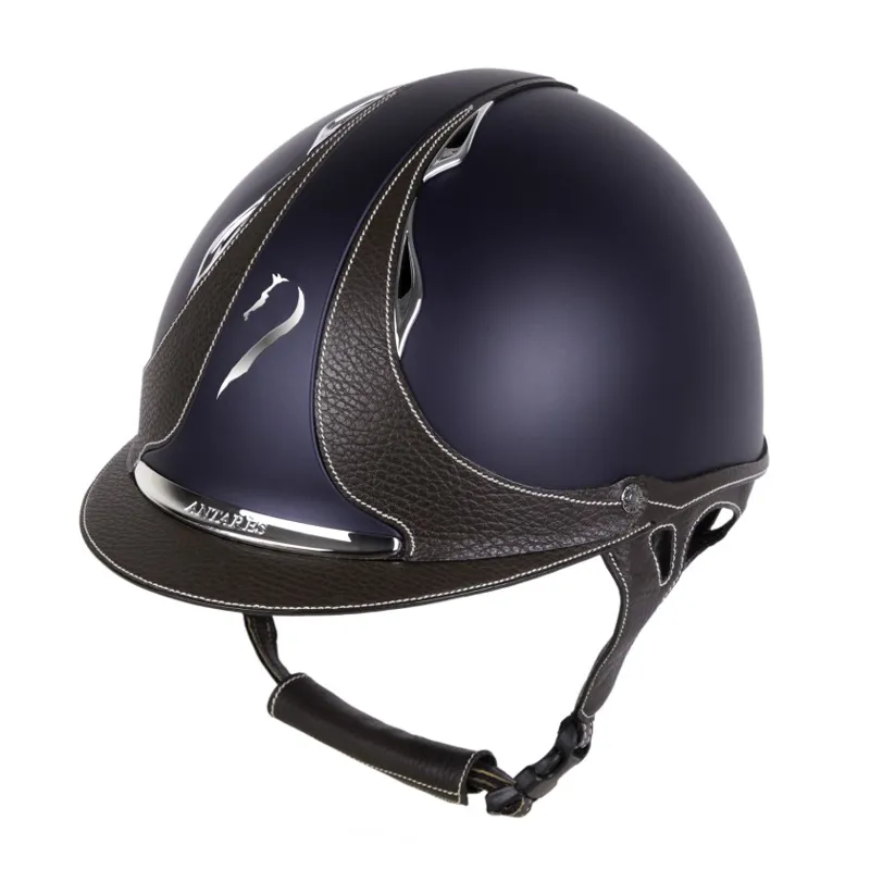 Antares Galaxy Riding Helmet Navy/Chocolate