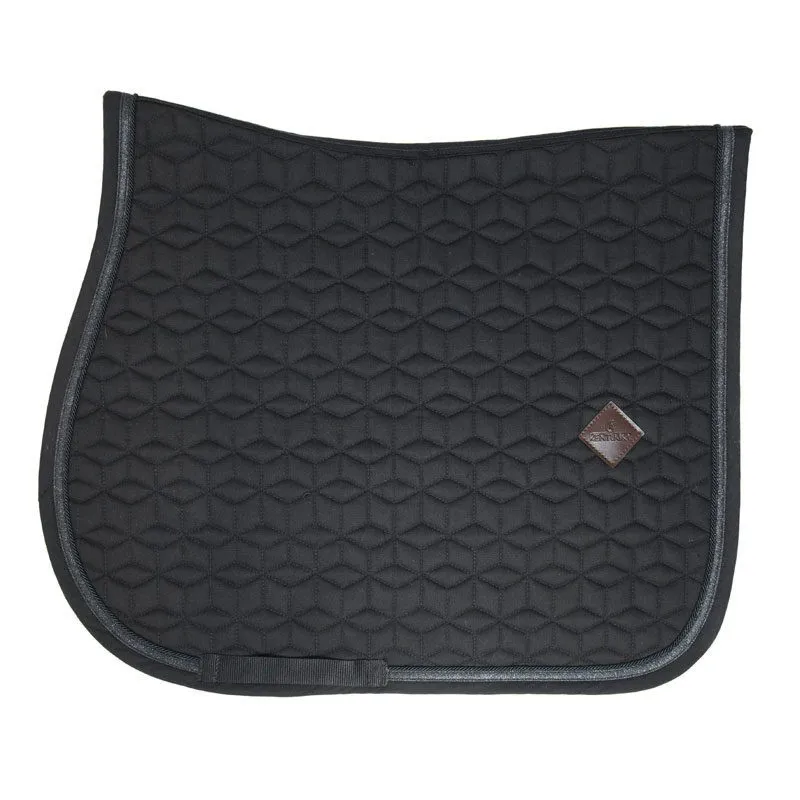 Kentucky Horse Glitter Rope Saddle Pad SJ Black