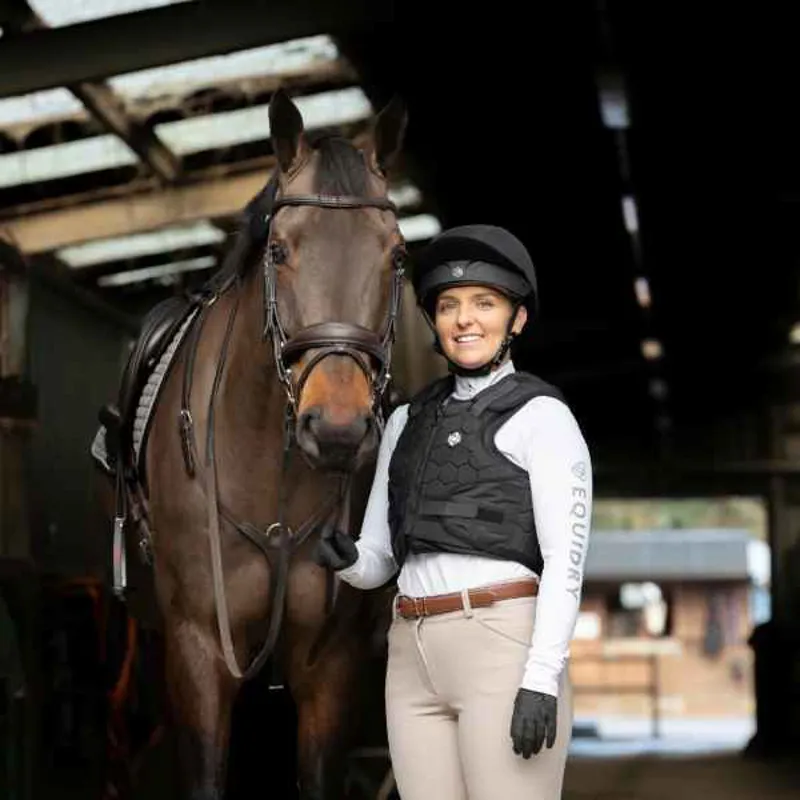 EQX Hexa Body Protector Junior - Black-5