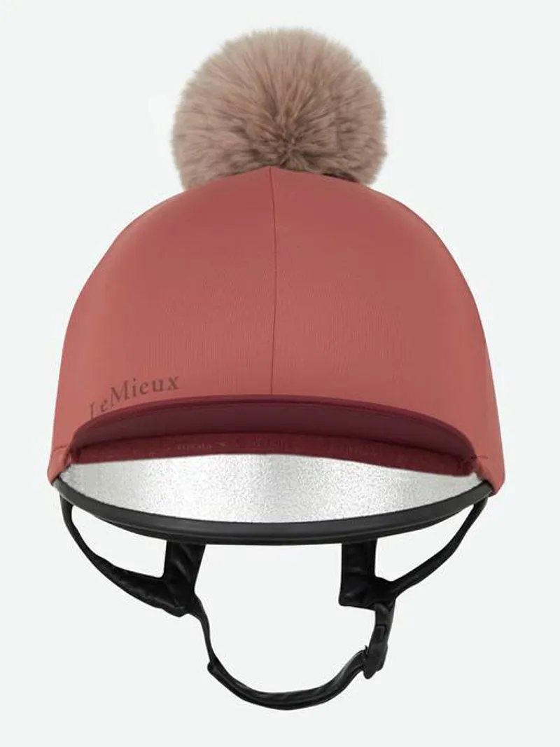 LeMieux Pom Hat Silk Orchid-1