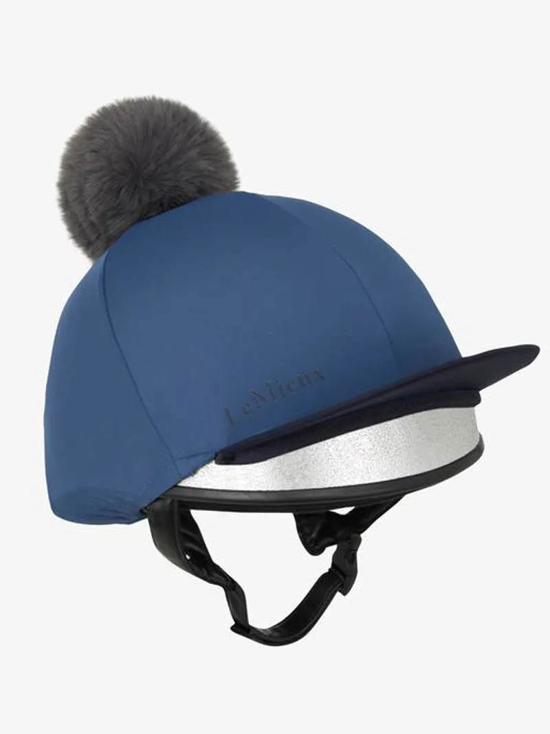 LeMieux Pom Hat Silk Atlantic