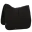 HiWither Half Wool Shimmy Saddlepad Dressage Black
