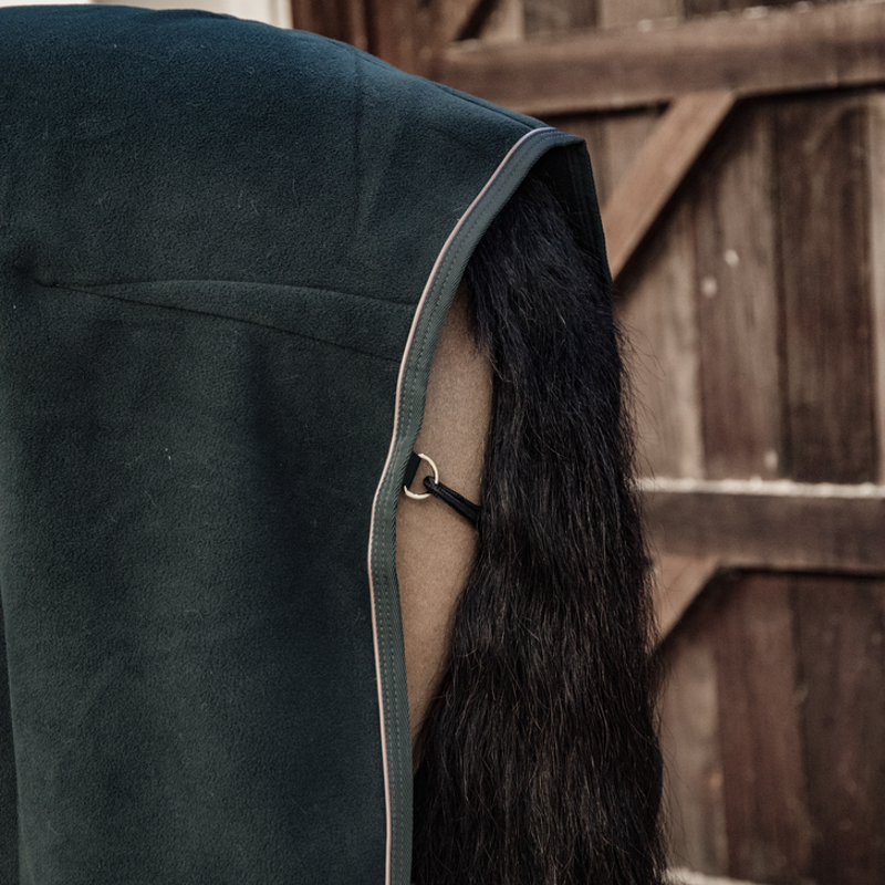 Kentucky Horsewear Heavy Fleece Show Rug Pine Green-2