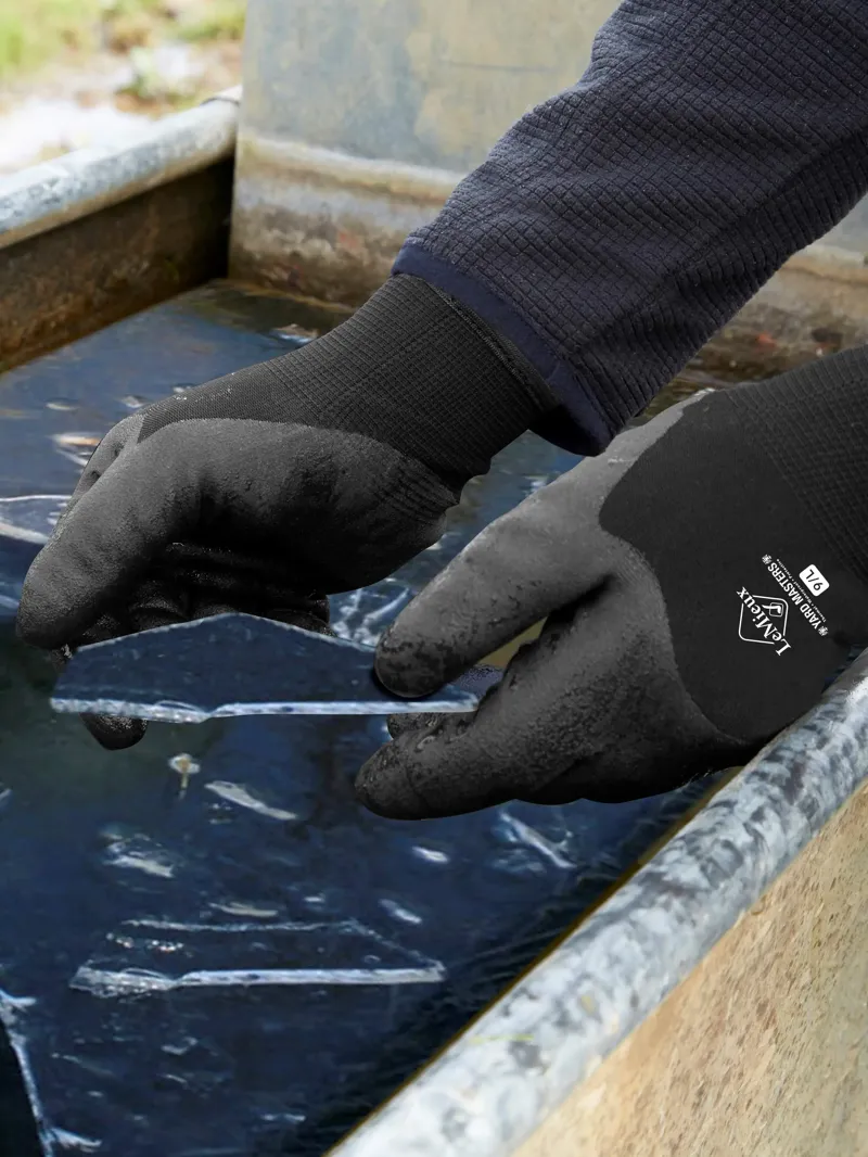 LeMieux Thermal Work Gloves Black-1