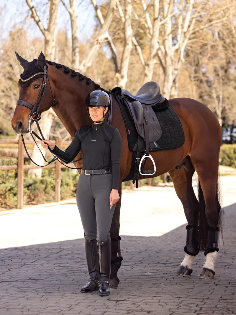 LeMieux Diamante Dressage Square Black-2