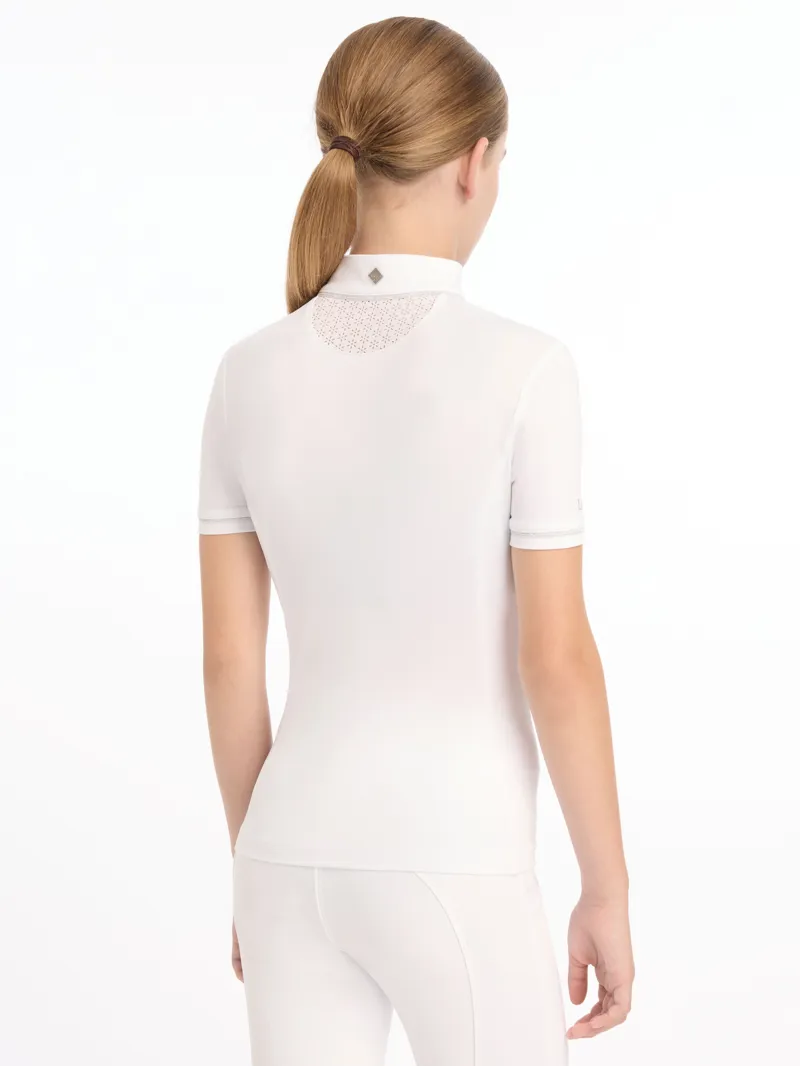 LeMeiux Young Rider Belle Show Shirt White-2