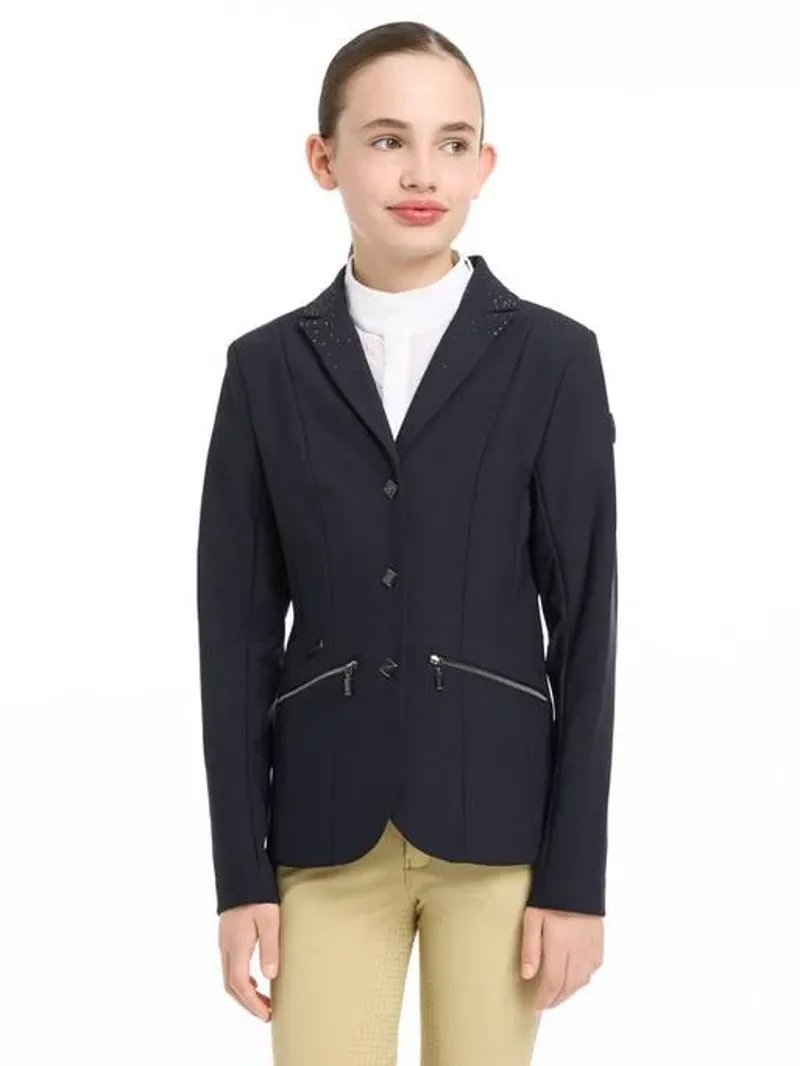 LeMieux Pro Show Jacket Junior Navy-4