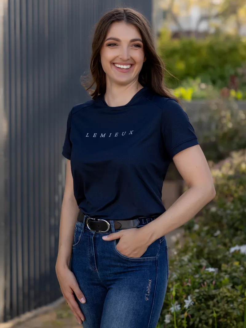 LeMieux Sports T-Shirt - Navy-2