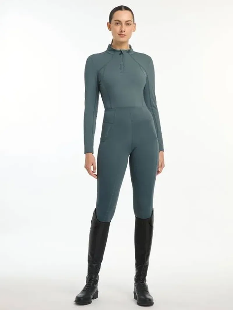 LeMieux Ladies Base Layer Petrol-3