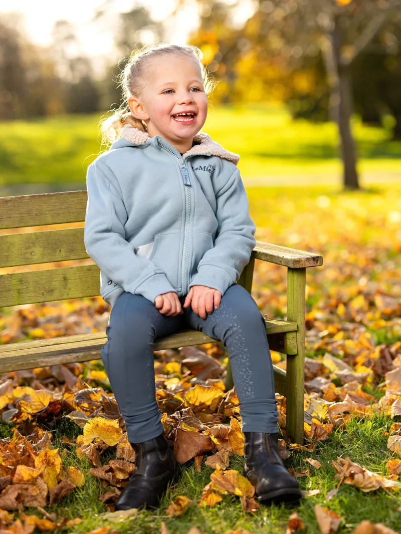 LeMieux Mini Charlie Lined Hoodie Glacier-2