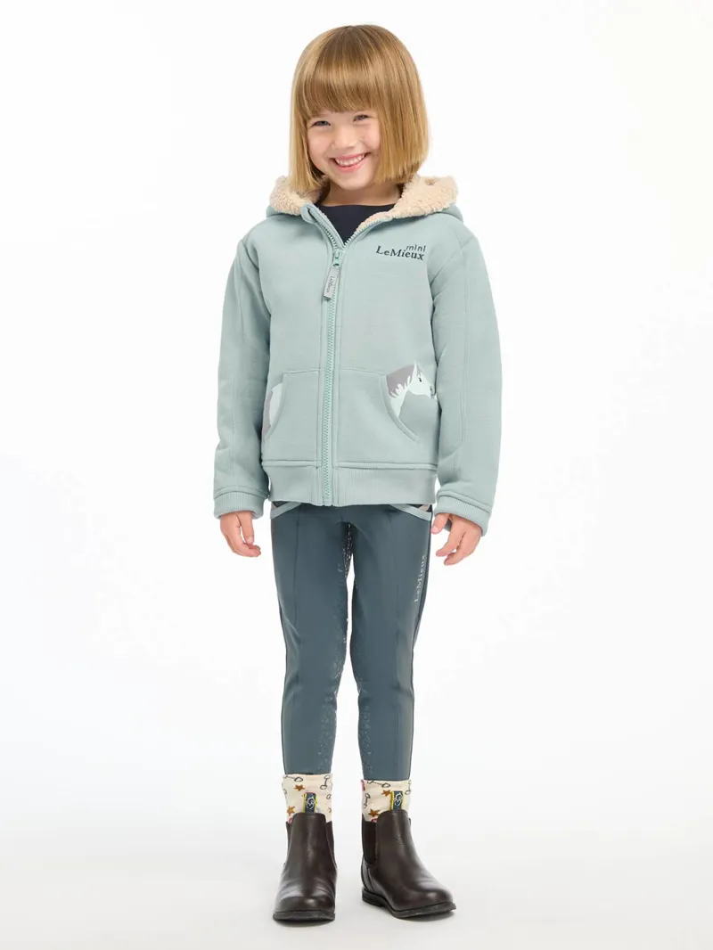 LeMieux Mini Charlie Lined Hoodie Glacier-1