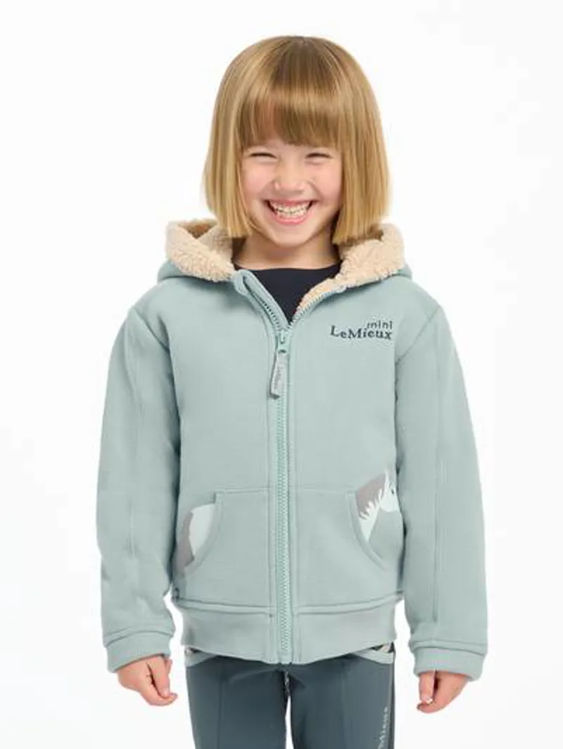 LeMieux Mini Charlie Lined Hoodie Glacier