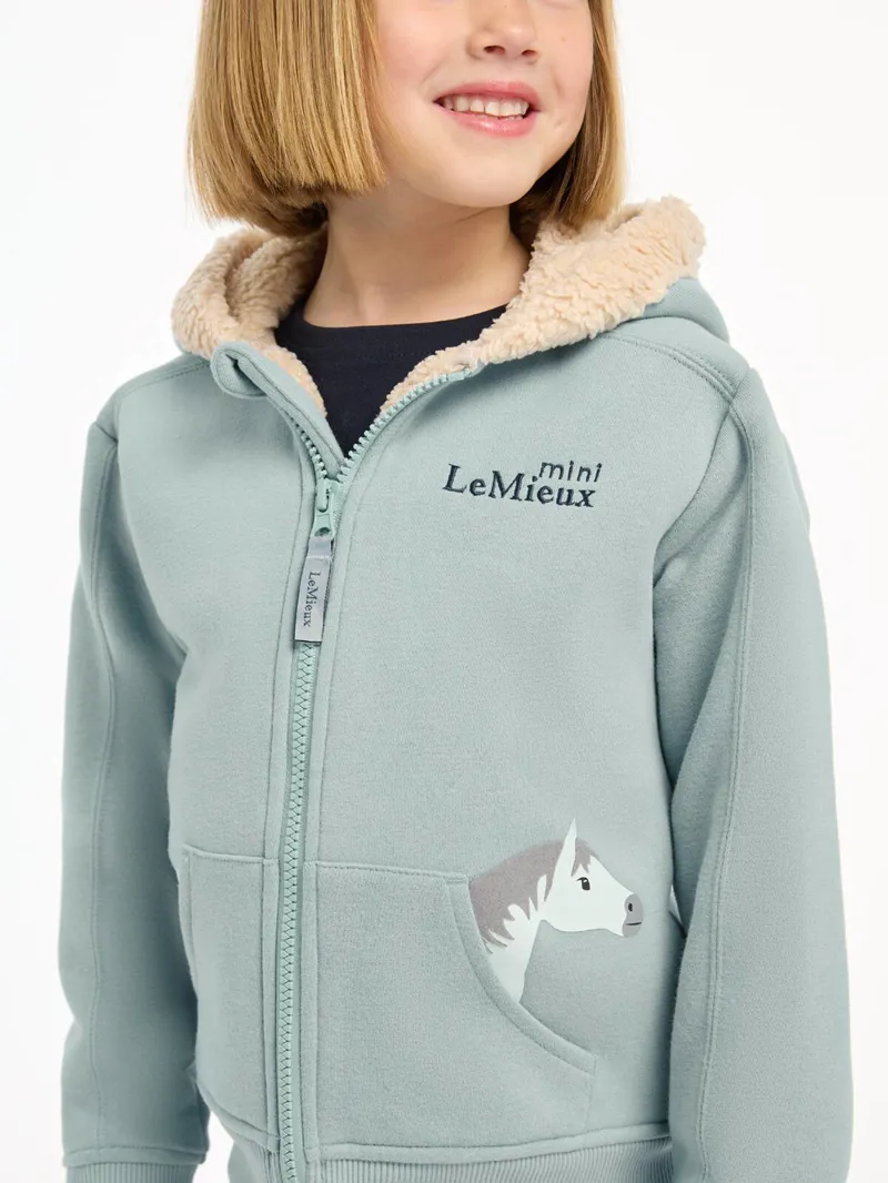 LeMieux Mini Charlie Lined Hoodie Glacier-3