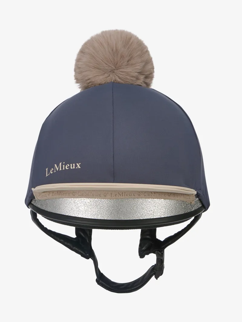 LeMieux Pom Hat Silk Dusk/Mimosa-1