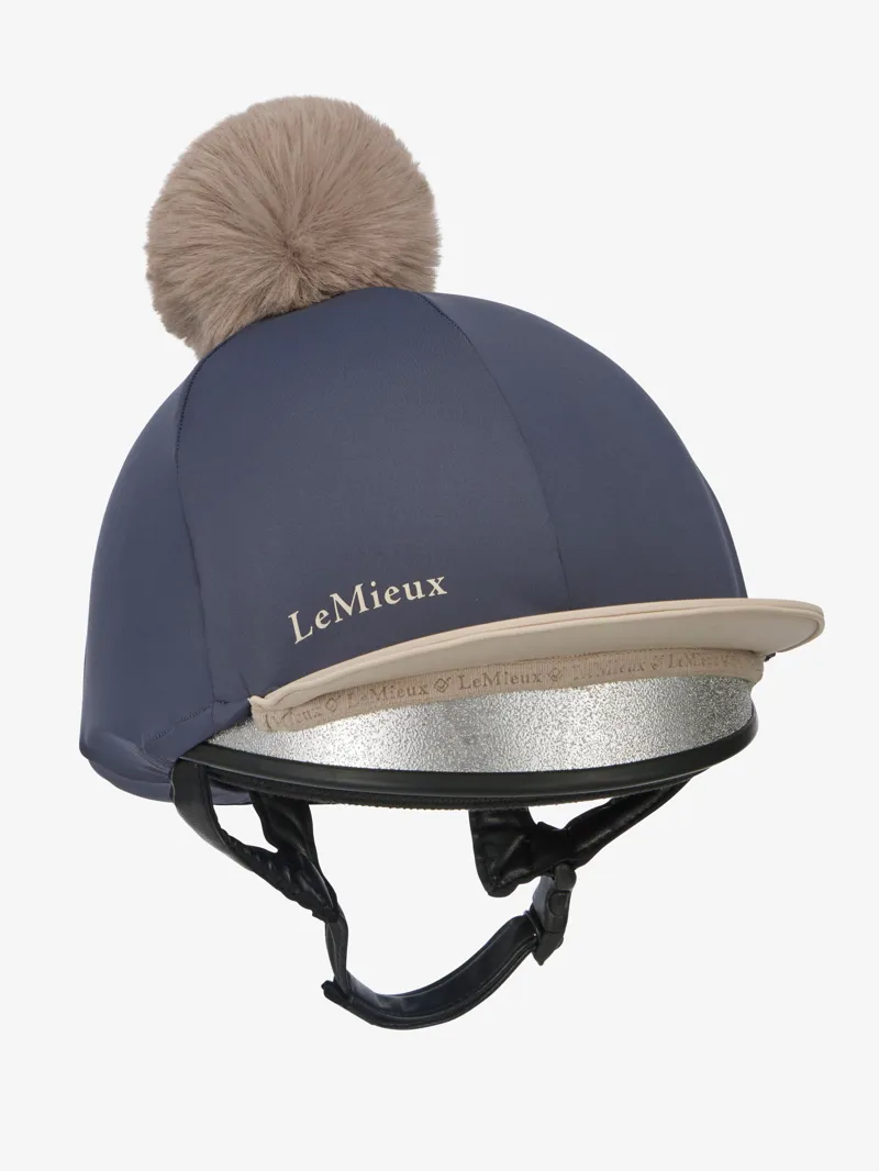 LeMieux Pom Hat Silk Dusk/Mimosa