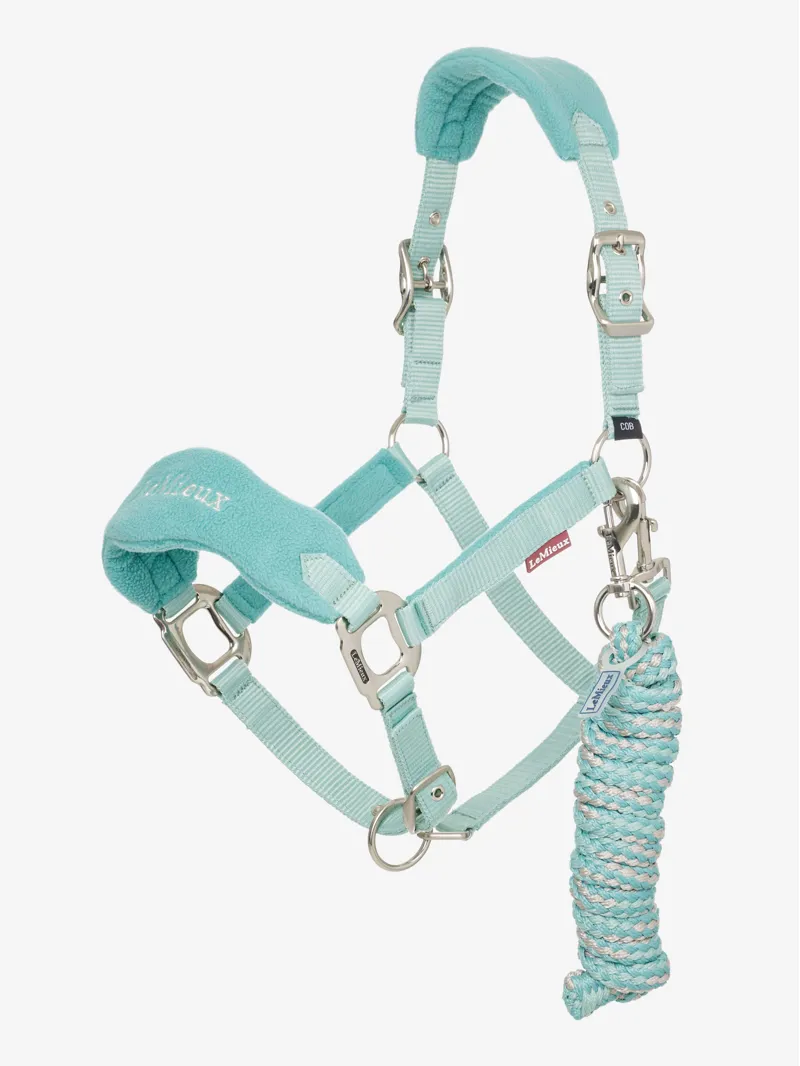 LeMieux Vogue Headcollar and Leadrope Lagoon