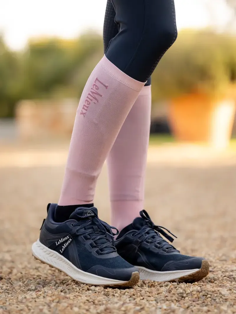 LeMieux Competition Socks 2 Pack Blossom Medium-1