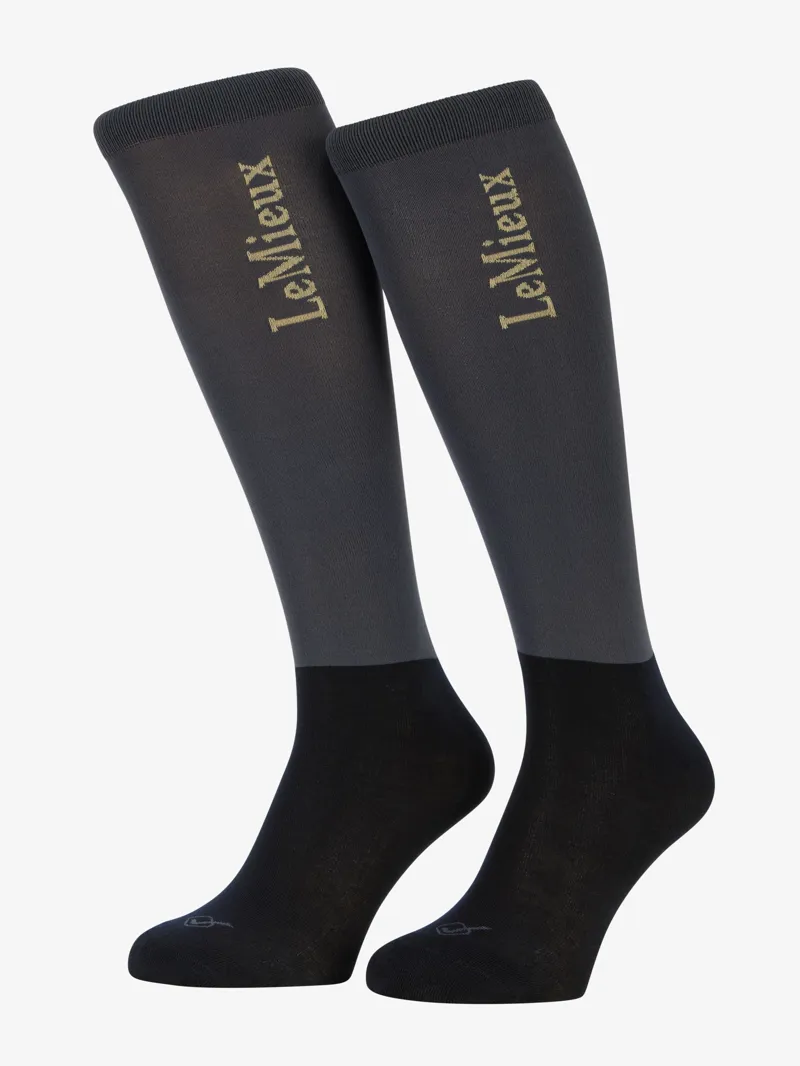 LeMieux Competition Socks 2 Pack Dusk Medium