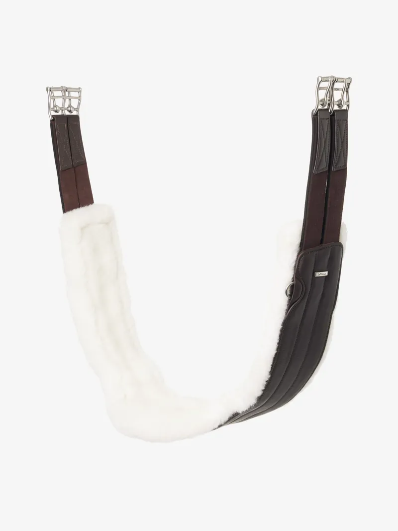 LeMieux Hunter Girth with Detachable Merino+ Liner - Havana-2