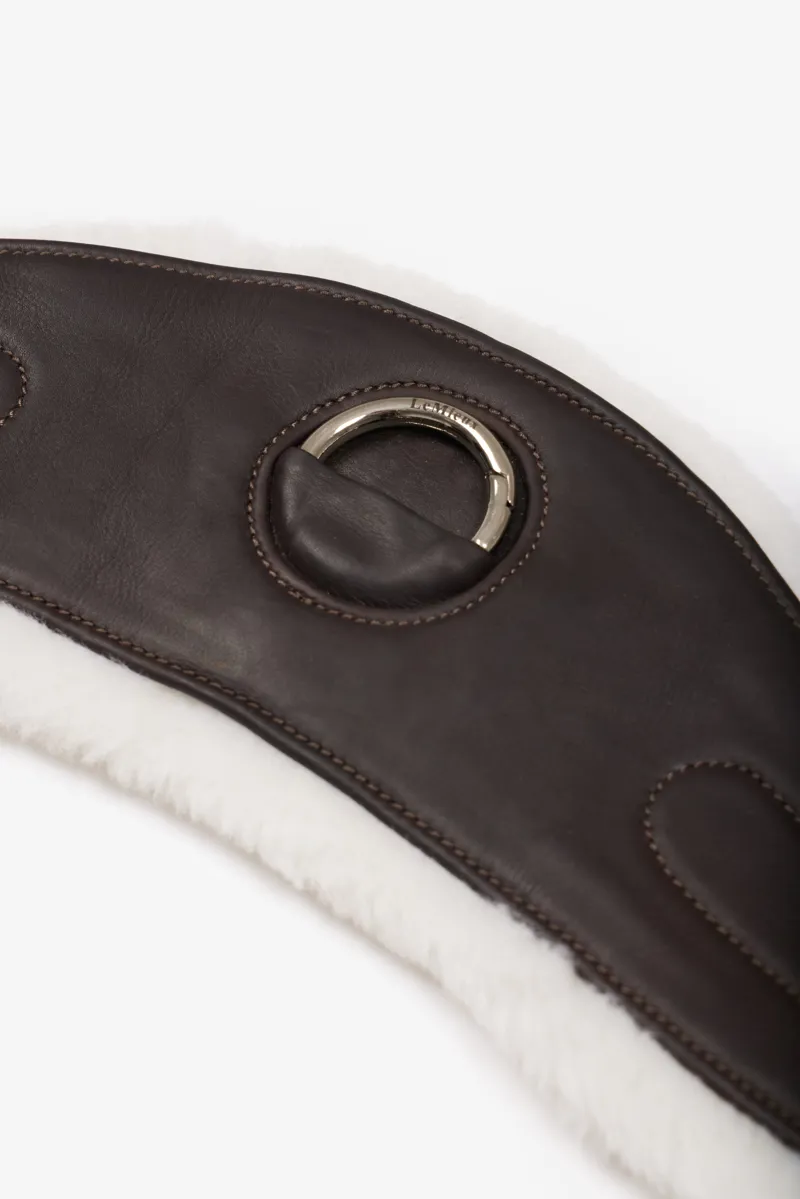 LeMieux Hunter Girth with Detachable Merino+ Liner - Havana-1