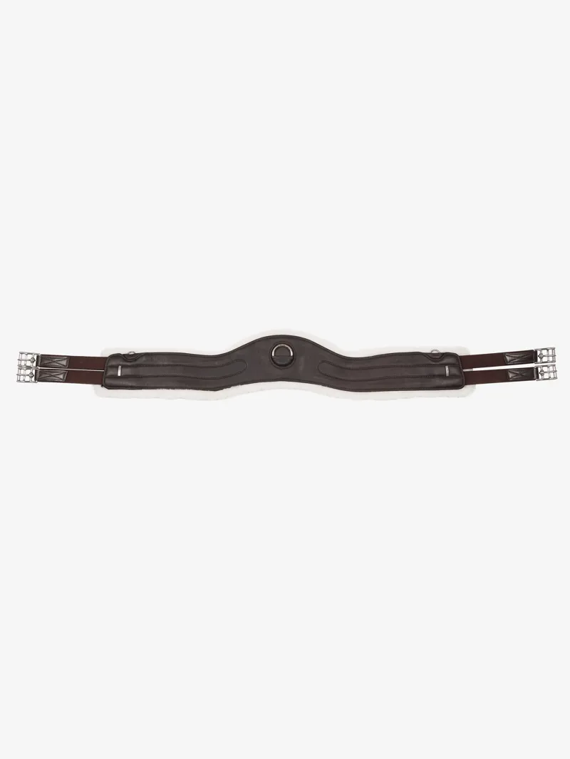 LeMieux Hunter Girth with Detachable Merino+ Liner - Havana-3
