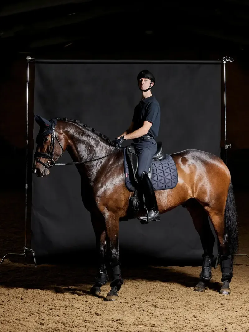 LeMieux ProForm Moulded Dressage Pad - Navy-2