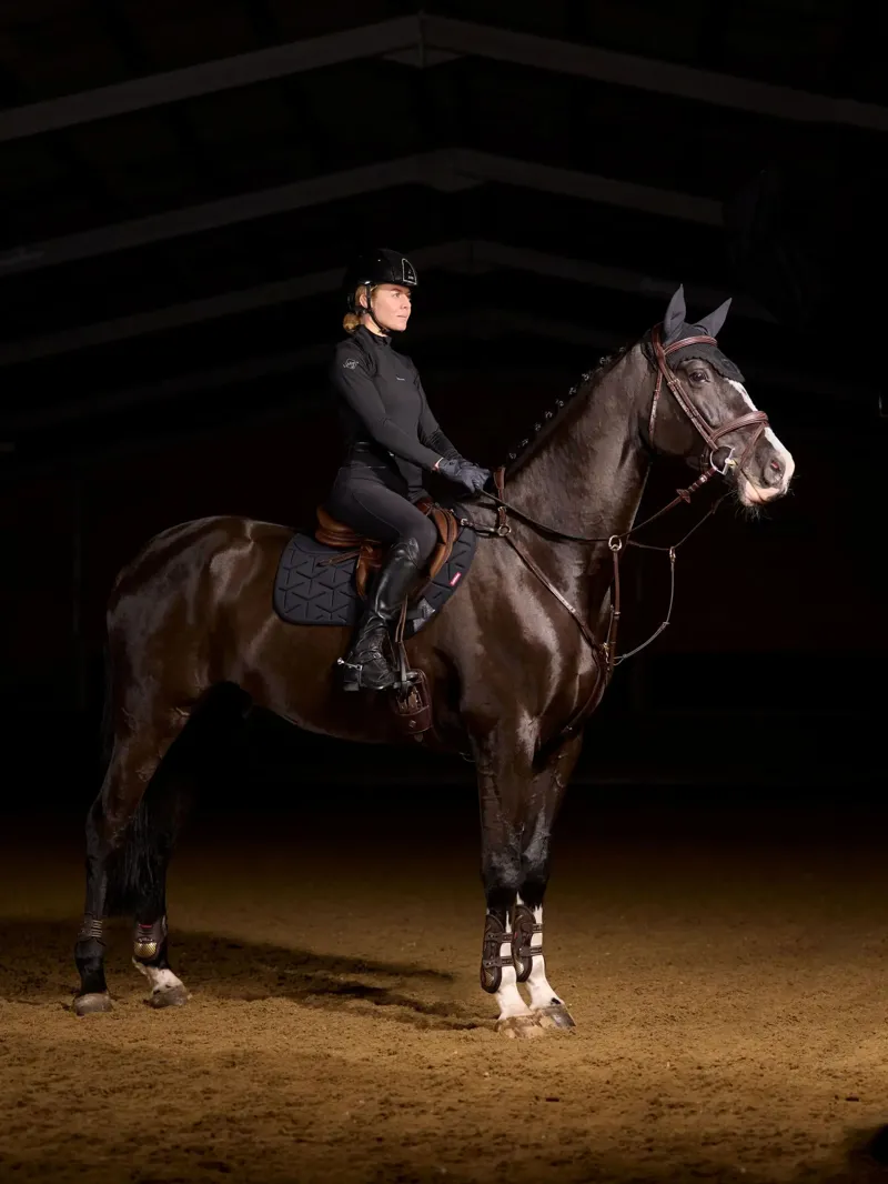 LeMieux ProForm Moulded Close Contact Pad - Black-2