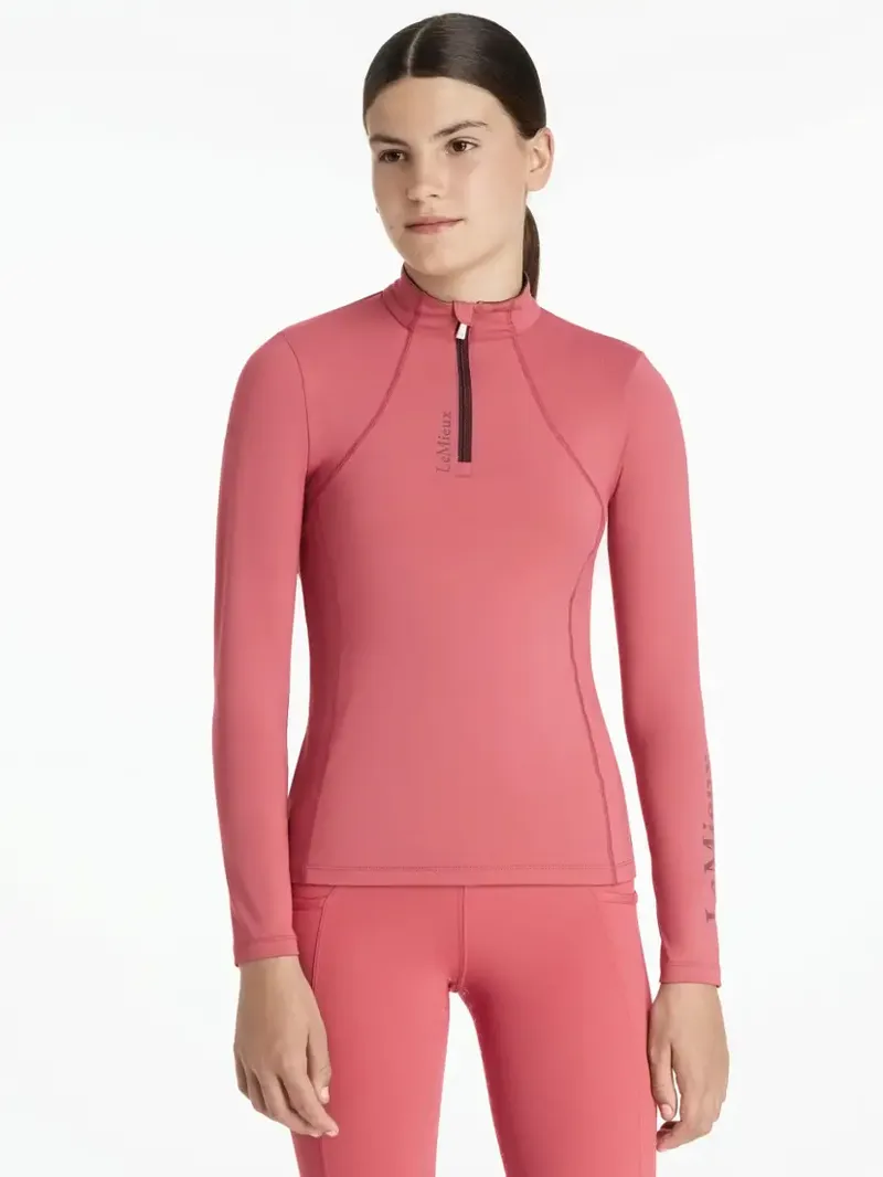 LeMieux Young Rider Base Layer Cranberry