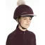 LeMieux Classique Pom Hat Silk Damson