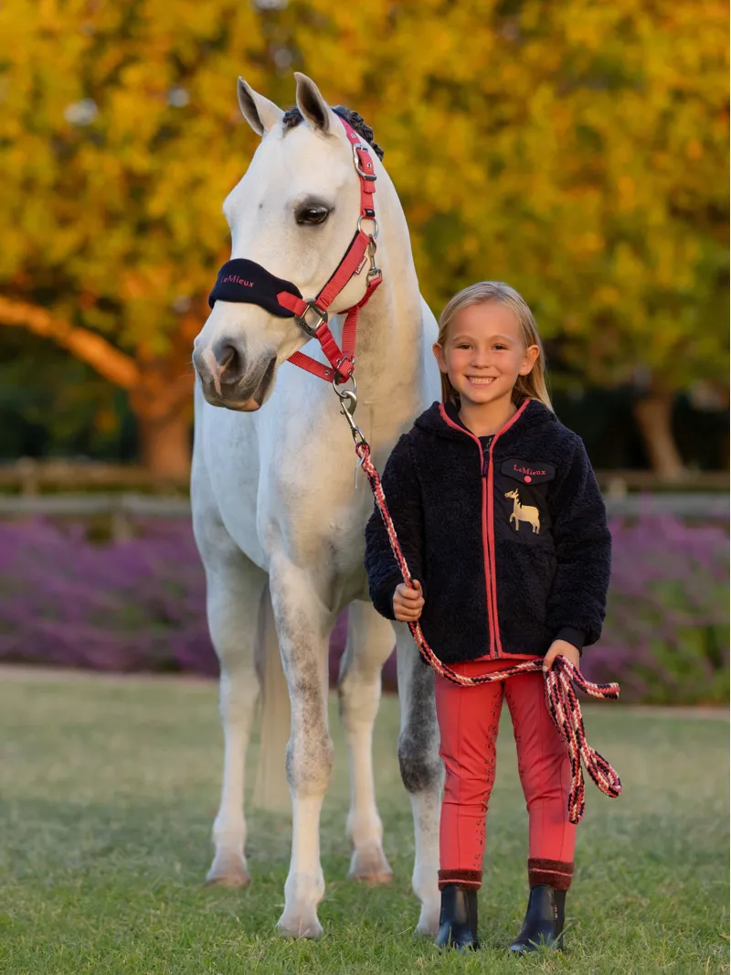 LeMieux Mini Teagan Dream Fleece Navy-2