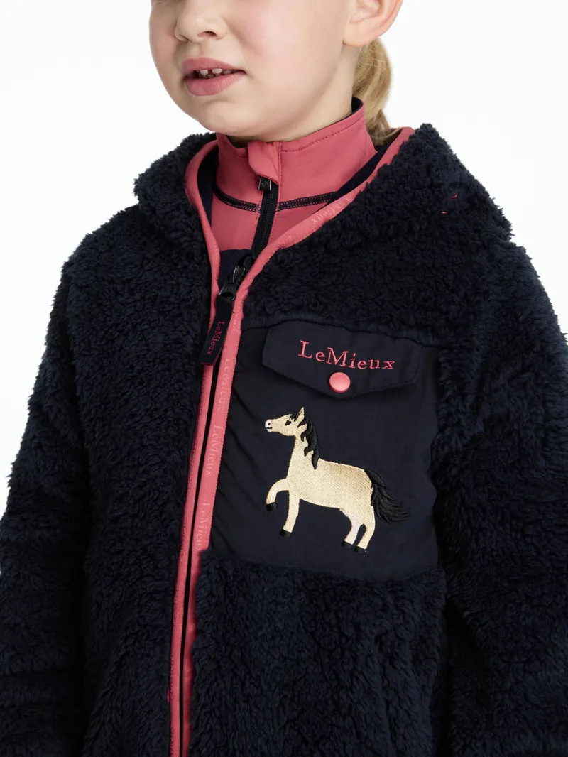 LeMieux Mini Teagan Dream Fleece Navy-3
