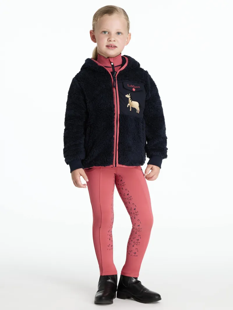 LeMieux Mini Teagan Dream Fleece Navy-4