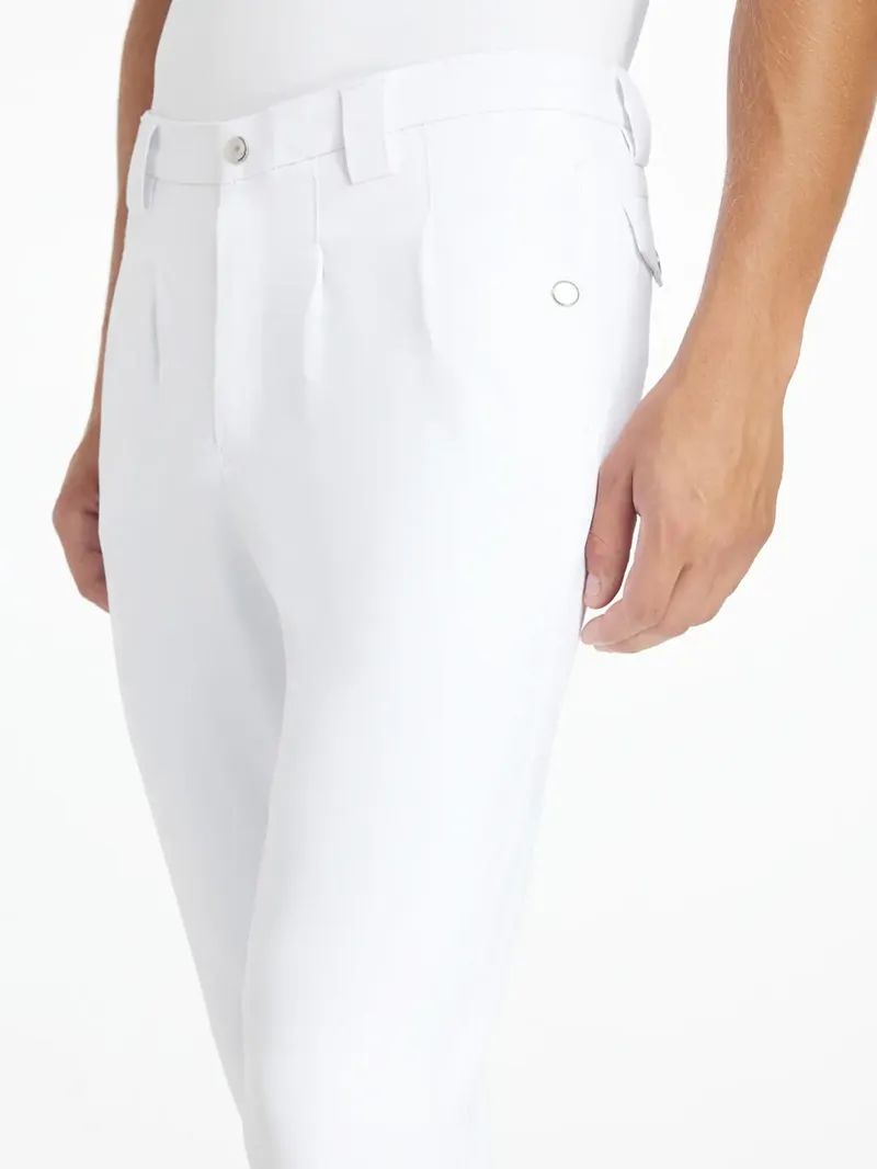 LeMieux Mens Classique Breech - White-2