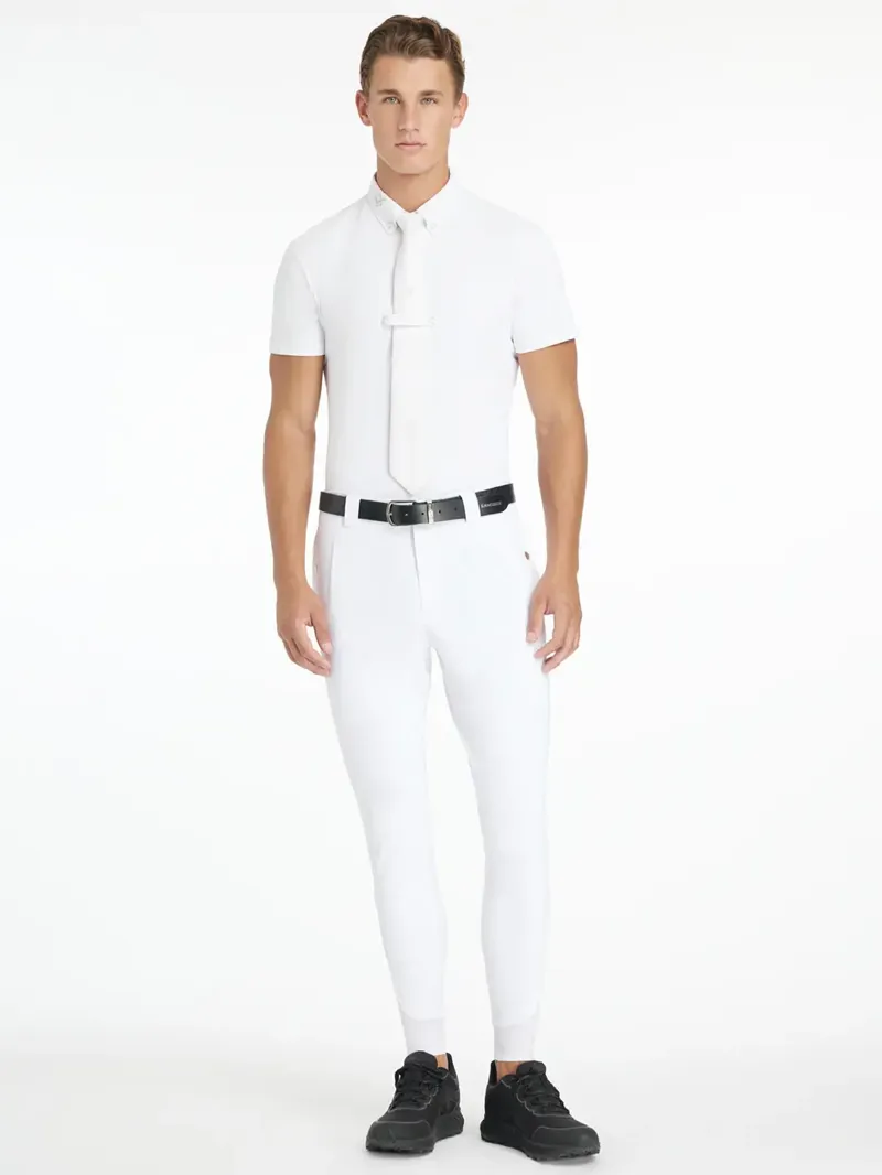 LeMieux Mens Classique Breech - White-3