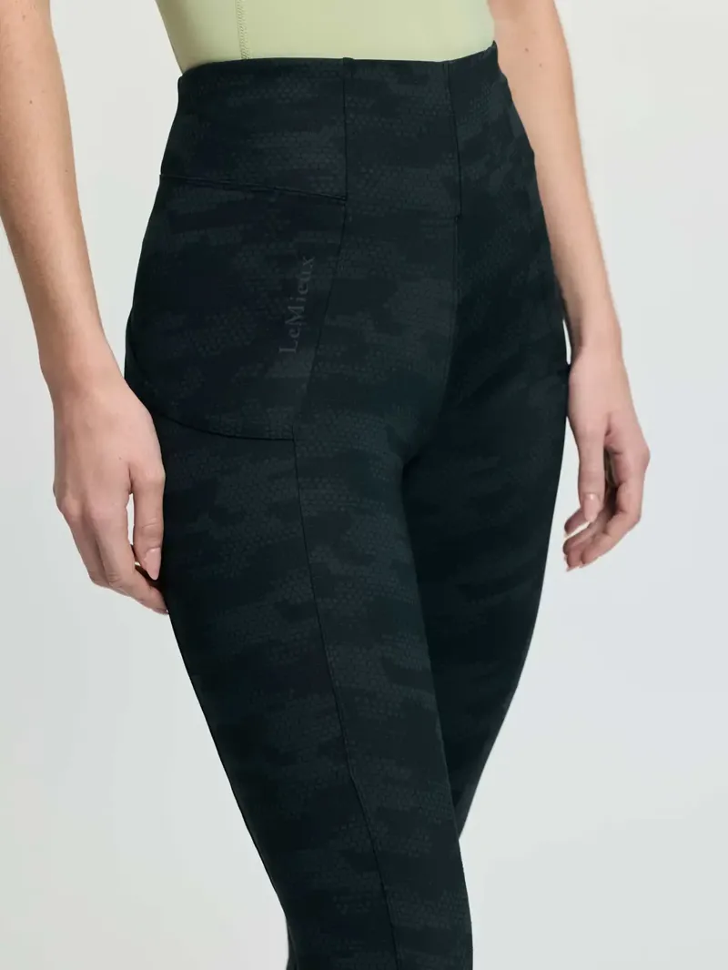 LeMieux Naomi Pull On Breech - Camo Black-3