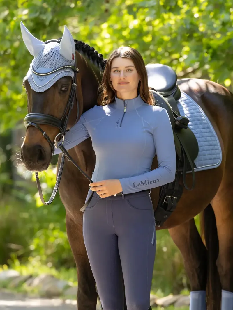 LeMieux Classique Base Layer - Powder Blue-3