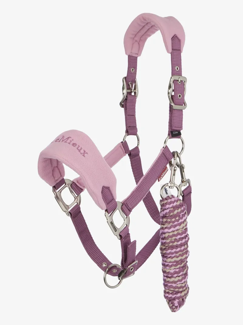 LeMieux Vogue Headcollar and Leadrope - Mallow