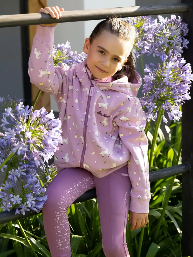 LeMieux Mini Charlie Zip Through - Fondant-4