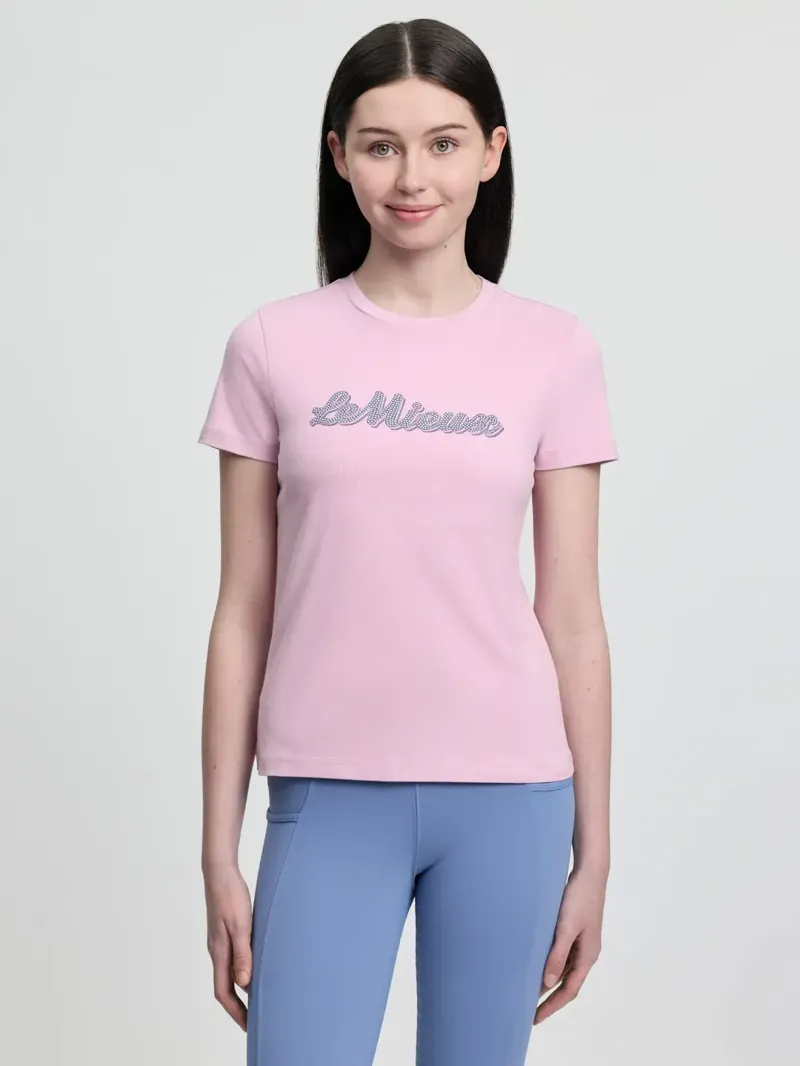 LeMieux Young Rider Arianna T- Shirt - Fondant