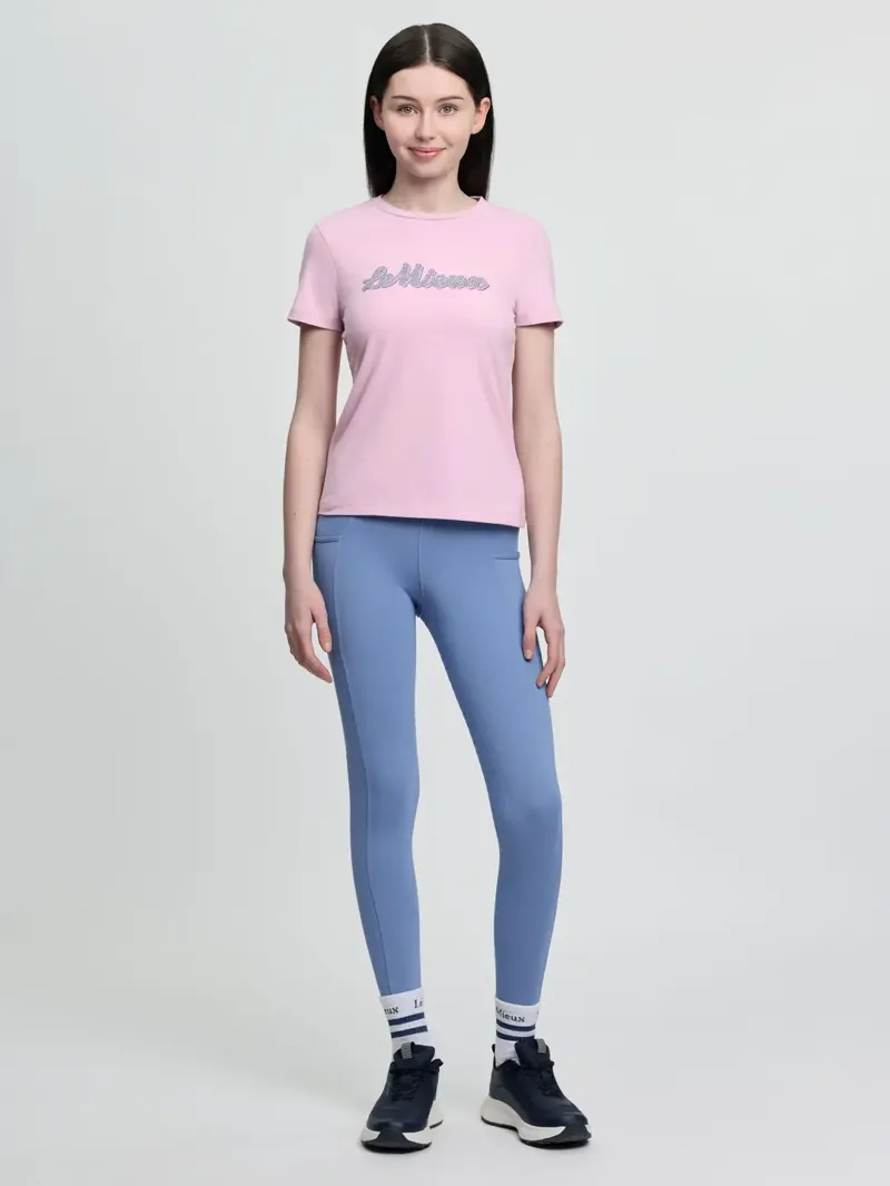 LeMieux Young Rider Arianna T- Shirt - Fondant-3