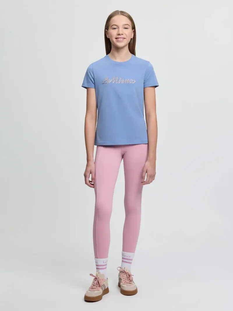 LeMieux Young Rider Arianna T-Shirt - Powder Blue-2
