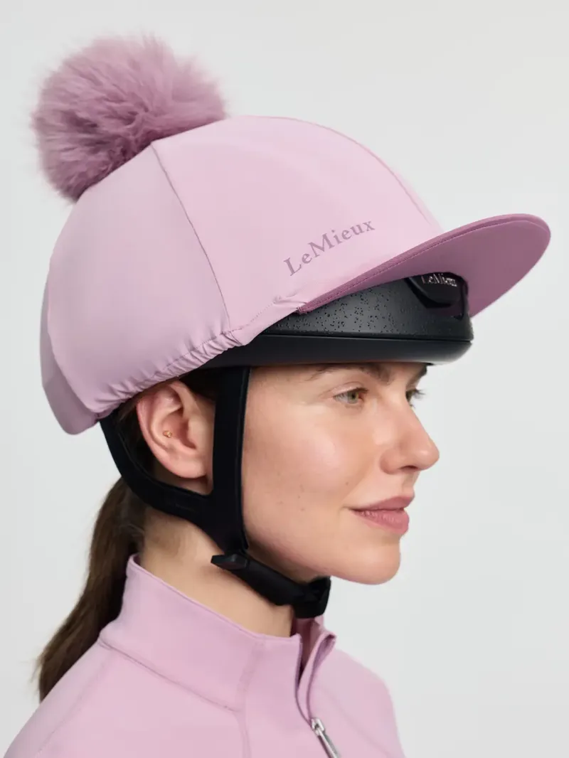 LeMieux Classique Pom Hat Silk - Fondant