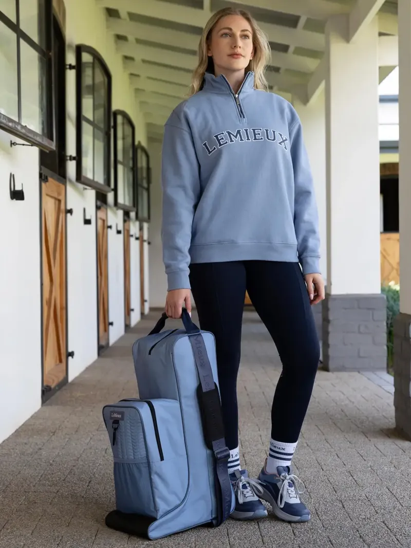 LeMieux Boot Hat Bag - Powder Blue-3