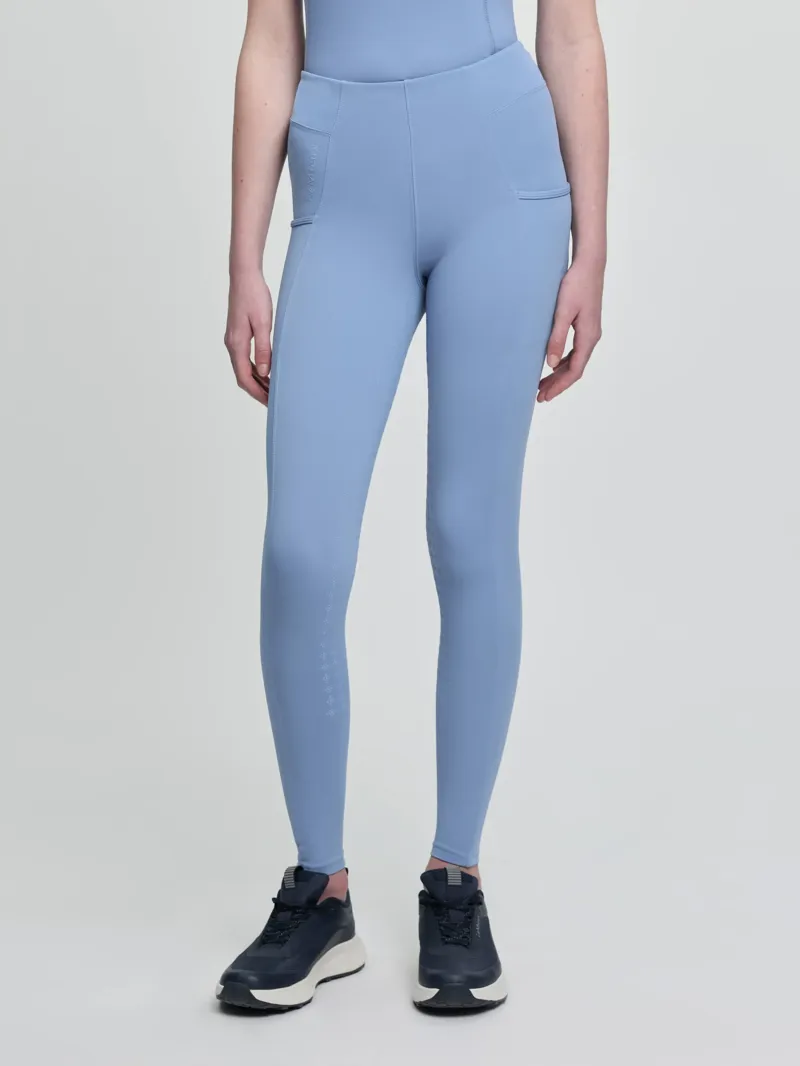 LeMieux Young Rider Orla Pull On Breech - Powder Blue