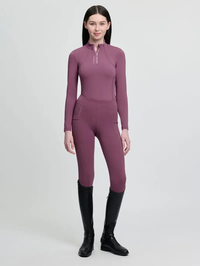LeMieux Young Rider Classique Base Layer - Mallow-3