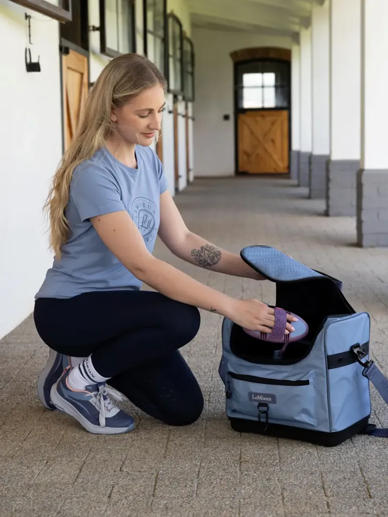 LeMieux Elite Pro Grooming Bag - Powder Blue-1