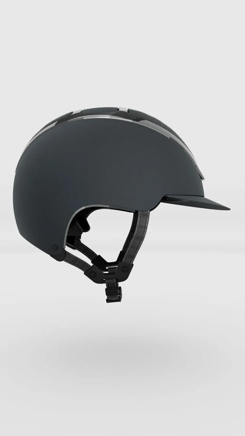 Kask Dogma Chrome Riding Hat Anthracite-1